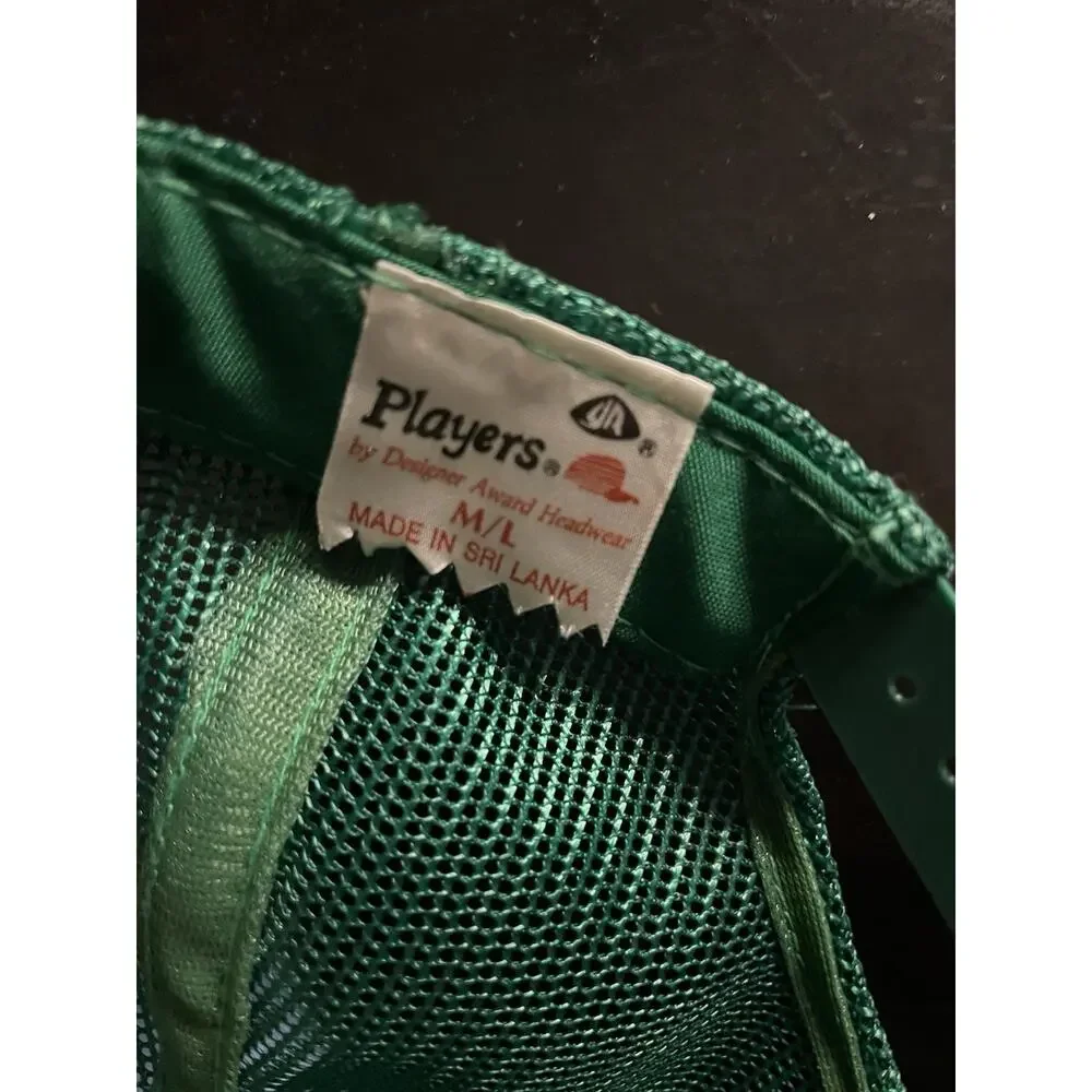 Vintage Area Host Trucker Hat Green Mesh SnapBack Patch Cap